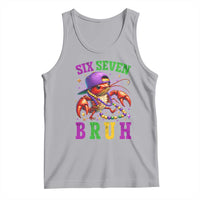 67 Mardi Gras Tank Top Funny Crawfish Six Seven Bruh Meme