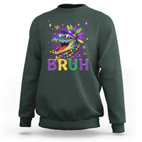 67 Mardi Gras Sweatshirt Funny Alligator Six Seven Bruh Meme