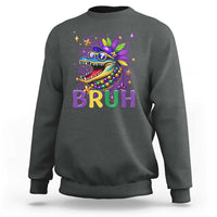 67 Mardi Gras Sweatshirt Funny Alligator Six Seven Bruh Meme