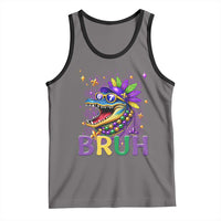 67 Mardi Gras Tank Top Funny Alligator Six Seven Bruh Meme