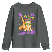 Mardi Gras Cat Youth Sweatshirt In My Showgirl Era