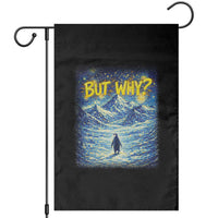 But Why Penguin Garden Flag Starry Night Van Gogh Nihilist Penguin Hiking