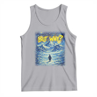 But Why Penguin Tank Top Starry Night Van Gogh Nihilist Penguin Hiking