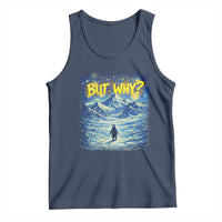 But Why Penguin Tank Top Starry Night Van Gogh Nihilist Penguin Hiking