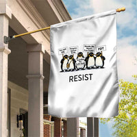 Penguins Resist Garden Flag Nihilist Penguin Anti-Government Meme