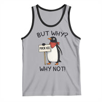 Fck ICE Tank Top Nihilist Penguin Anti-Government Meme