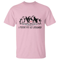 Funny Penguins Resist Protest T Shirt I Pefer My Ice Crushed