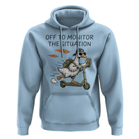 Funny Goose Support Freedom Meme Hoodie Off To Monitor The Situation