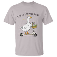 Off To The Egg Hunt T Shirt Funny Easter Goose