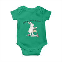 Off To The Egg Hunt Baby Onesie Funny Easter Bunny