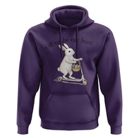 Off To The Egg Hunt Hoodie Funny Easter Bunny