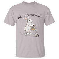 Off To The Egg Hunt T Shirt Funny Easter Bunny