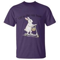 Off To The Egg Hunt T Shirt Funny Easter Bunny