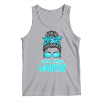 Sexual Assault Awareness Messy Bun Support Survivors Tank Top