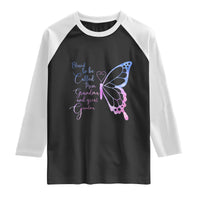 Blessed to Be Called Mom Grandma Great Grandma Raglan Shirt Mama Butterfly Mother's Day Gift