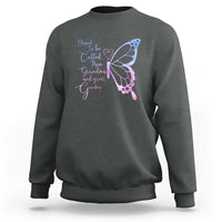 Blessed to Be Called Mom Grandma Great Grandma Sweatshirt Mama Butterfly Mother's Day Gift