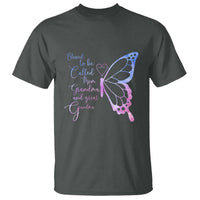 Blessed to Be Called Mom Grandma Great Grandma T Shirt Mama Butterfly Mother's Day Gift