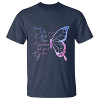 Blessed to Be Called Mom Grandma Great Grandma T Shirt Mama Butterfly Mother's Day Gift