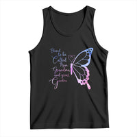 Blessed to Be Called Mom Grandma Great Grandma Tank Top Mama Butterfly Mother's Day Gift