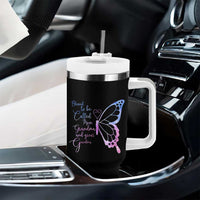 Blessed to Be Called Mom Grandma Great Grandma Tumbler With Handle Mama Butterfly Mother's Day Gift