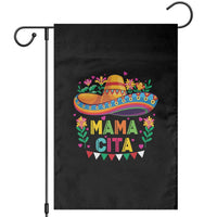 Mama Cita Garden Flag Cinco De Mayo Mexican Mom Flower Sombrero