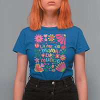 La Mejor Mama Del Mundo T Shirt For Women Dia de las Madres Regalo Gift