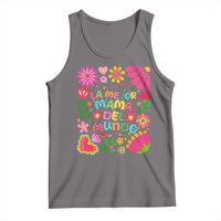 La Mejor Mama Del Mundo Tank Top Dia de las Madres Regalo Gift