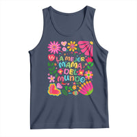 La Mejor Mama Del Mundo Tank Top Dia de las Madres Regalo Gift