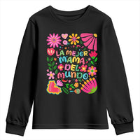 La Mejor Mama Del Mundo Youth Sweatshirt Dia de las Madres Regalo Gift