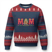 Virgen de Guadalupe Ugly Christmas Sweater Mexican Heritage Mom Mother’s Day Gift