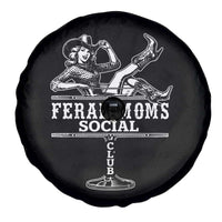 Feral Moms Social Club Spare Tire Cover Western Cowgirl Mom Mother’s Day Gift