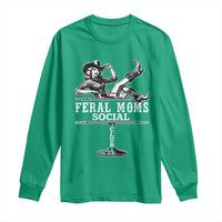 Feral Moms Social Club Long Sleeve Shirt Western Cowgirl Mom Mother’s Day Gift