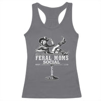 Feral Moms Social Club Racerback Tank Top Western Cowgirl Mom Mother’s Day Gift