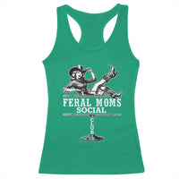 Feral Moms Social Club Racerback Tank Top Western Cowgirl Mom Mother’s Day Gift