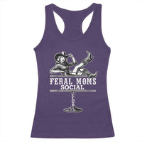 Feral Moms Social Club Racerback Tank Top Western Cowgirl Mom Mother’s Day Gift