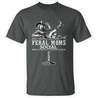 Feral Moms Social Club T Shirt Western Cowgirl Mom Mother’s Day Gift