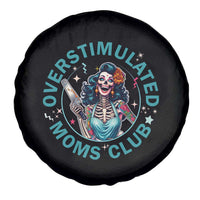 Overstimulated Moms Club Spare Tire Cover Neurodivergent Mom Mental Health