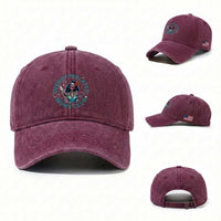 Overstimulated Moms Club Washed Cotton Baseball Cap Neurodivergent Mom Mental Health