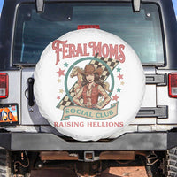 Feral Moms Social Club Spare Tire Cover Western Cowgirl Mom Mother’s Day