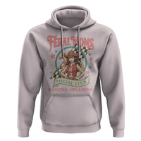 Feral Moms Social Club Hoodie Western Cowgirl Mom Mother’s Day