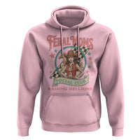 Feral Moms Social Club Hoodie Western Cowgirl Mom Mother’s Day