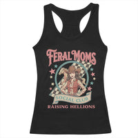 Feral Moms Social Club Racerback Tank Top Western Cowgirl Mom Mother’s Day