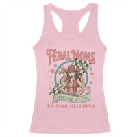 Feral Moms Social Club Racerback Tank Top Western Cowgirl Mom Mother’s Day