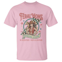 Feral Moms Social Club T Shirt Western Cowgirl Mom Mother’s Day