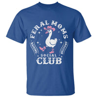 Feral Moms Raising Hellions Social Club T Shirt Funny Goose Pink Cowgirl Boots Hat