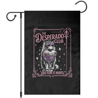 The Desperado Club Sign Sci-Fi Book Garden Flag Vintage Princess Cat Book Lover