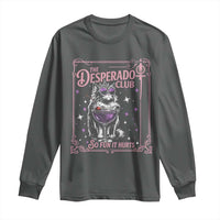 The Desperado Club Sign Sci-Fi Book Long Sleeve Shirt Vintage Princess Cat Book Lover