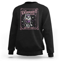 The Desperado Club Sign Sci-Fi Book Sweatshirt Vintage Princess Cat Book Lover