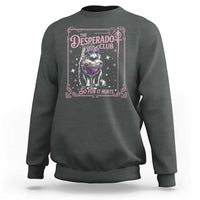 The Desperado Club Sign Sci-Fi Book Sweatshirt Vintage Princess Cat Book Lover