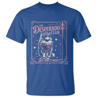 The Desperado Club Sign Sci-Fi Book T Shirt Vintage Princess Cat Book Lover